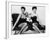 Gentlemen Marry Brunettes, from Left, Jane Russell, Jeanne Crain, 1955-null-Framed Photo