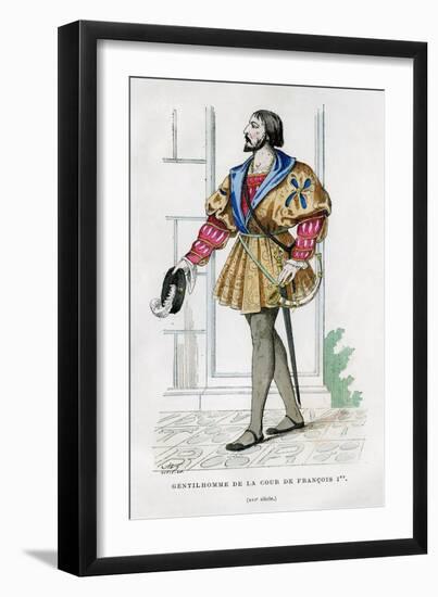 Gentlemen of the Court of Francis I of France, 16th Century (1882-188)-Petit-Framed Giclee Print