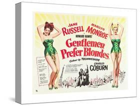 Gentlemen Prefer Blondes 1953-null-Stretched Canvas