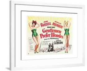 Gentlemen Prefer Blondes 1953-null-Framed Giclee Print