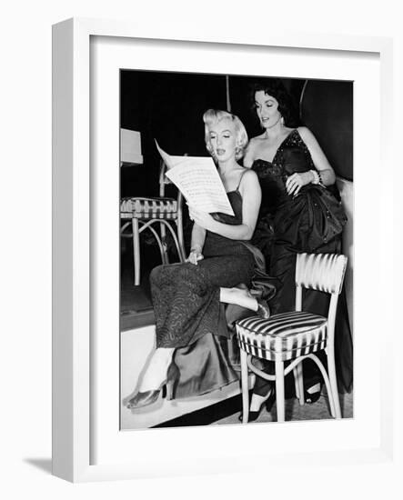 Gentlemen Prefer Blondes, 1953-null-Framed Photographic Print