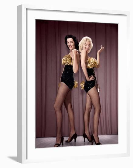 Gentlemen Prefer Blondes, 1953-null-Framed Photographic Print