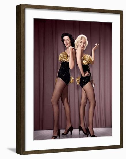 Gentlemen Prefer Blondes, 1953-null-Framed Photographic Print