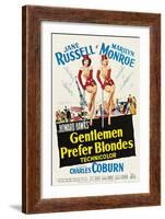 Gentlemen Prefer Blondes, 1953-null-Framed Art Print
