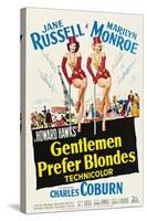 Gentlemen Prefer Blondes, 1953-null-Stretched Canvas