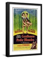 Gentlemen Prefer Blondes, 1953-null-Framed Art Print