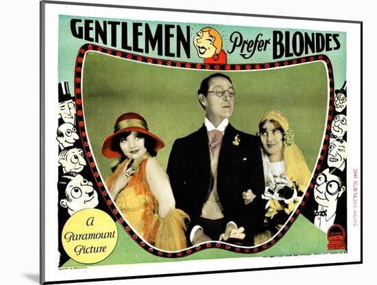 Gentlemen Prefer Blondes, Alice White, Holmes Herbert, Ruth Taylor, 1928-null-Mounted Art Print