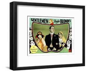 Gentlemen Prefer Blondes, Alice White, Holmes Herbert, Ruth Taylor, 1928-null-Framed Art Print