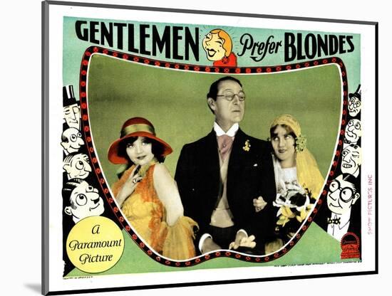 Gentlemen Prefer Blondes, Alice White, Holmes Herbert, Ruth Taylor, 1928-null-Mounted Art Print