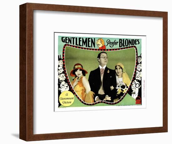 Gentlemen Prefer Blondes, Alice White, Holmes Herbert, Ruth Taylor, 1928-null-Framed Art Print