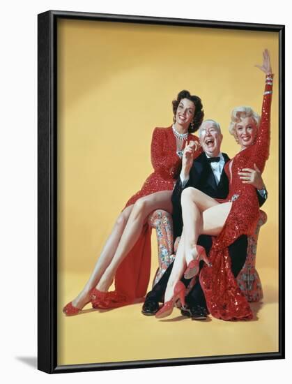 Gentlemen Prefer Blondes, Directed by Howard Hawks, 1953-null-Framed Photo