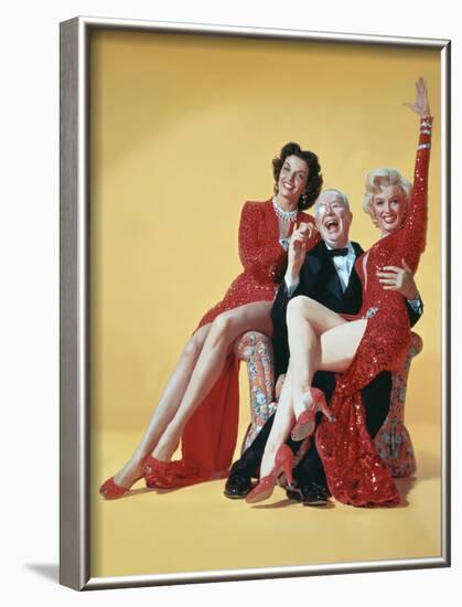 Gentlemen Prefer Blondes, Directed by Howard Hawks, 1953-null-Framed Photo