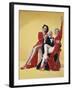 Gentlemen Prefer Blondes, Directed by Howard Hawks, 1953-null-Framed Photo