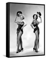 Gentlemen Prefer Blondes, Howard Hawks, Marilyn Monroe, Jane Russell, 1953-null-Framed Stretched Canvas