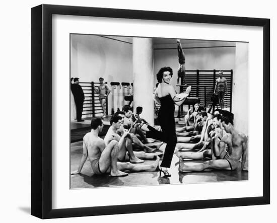 Gentlemen Prefer Blondes, Jane Russell, 1953-null-Framed Photo