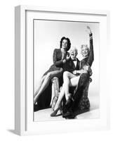 Gentlemen Prefer Blondes, Jane Russell, Charles Coburn, Marilyn Monroe, 1953-null-Framed Photo