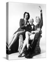 Gentlemen Prefer Blondes, Jane Russell, Charles Coburn, Marilyn Monroe, 1953-null-Stretched Canvas