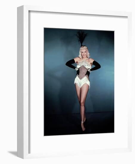 Gentlemen Prefer Blondes, Jane Russell, Directed by Howard Hawks, 1953-null-Framed Photo