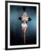 Gentlemen Prefer Blondes, Jane Russell, Directed by Howard Hawks, 1953-null-Framed Photo