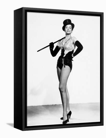 Gentlemen Prefer Blondes, Jane Russell, in a Costume by William Travilla, 1953-null-Framed Stretched Canvas