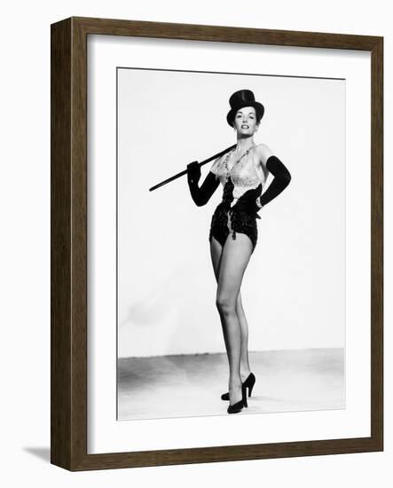 Gentlemen Prefer Blondes, Jane Russell, in a Costume by William Travilla, 1953-null-Framed Photo