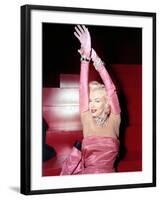 Gentlemen Prefer Blondes, Marilyn Monroe, 1953-null-Framed Photo