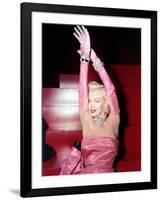 Gentlemen Prefer Blondes, Marilyn Monroe, 1953-null-Framed Photo