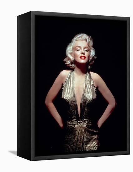 Gentlemen Prefer Blondes, Marilyn Monroe, Directed by Howard Hawks, 1953-null-Framed Stretched Canvas