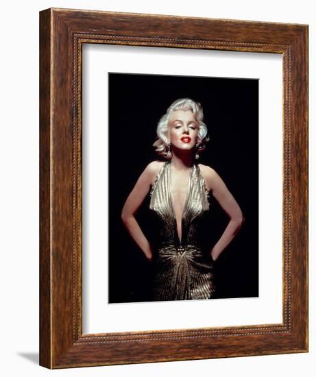 Gentlemen Prefer Blondes, Marilyn Monroe, Directed by Howard Hawks, 1953-null-Framed Photographic Print