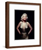 Gentlemen Prefer Blondes, Marilyn Monroe, Directed by Howard Hawks, 1953-null-Framed Photographic Print