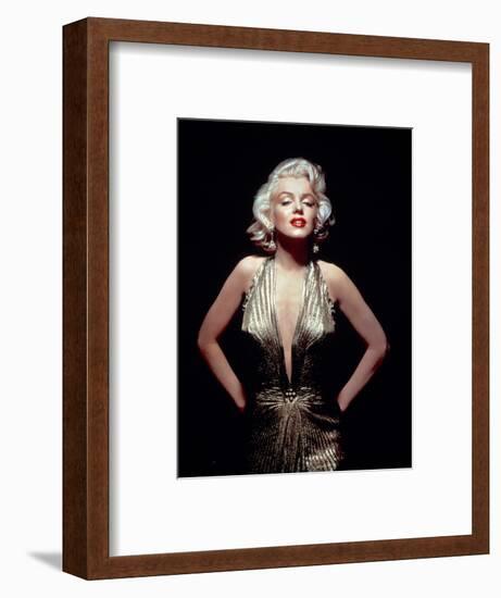 Gentlemen Prefer Blondes, Marilyn Monroe, Directed by Howard Hawks, 1953-null-Framed Photographic Print