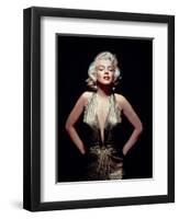 Gentlemen Prefer Blondes, Marilyn Monroe, Directed by Howard Hawks, 1953-null-Framed Photographic Print