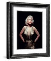 Gentlemen Prefer Blondes, Marilyn Monroe, Directed by Howard Hawks, 1953-null-Framed Photographic Print