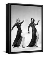 Gentlemen Prefer Blondes, Marilyn Monroe, Jane Russell, 1953-null-Framed Stretched Canvas