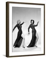 Gentlemen Prefer Blondes, Marilyn Monroe, Jane Russell, 1953-null-Framed Photo