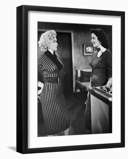 Gentlemen Prefer Blondes, Marilyn Monroe, Jane Russell, 1953-null-Framed Photo