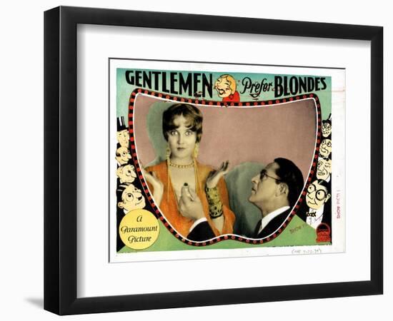 Gentlemen Prefer Blondes, Ruth Taylor, Holmes Herbert, 1928-null-Framed Art Print