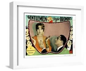 Gentlemen Prefer Blondes, Ruth Taylor, Holmes Herbert, 1928-null-Framed Art Print