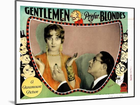 Gentlemen Prefer Blondes, Ruth Taylor, Holmes Herbert, 1928-null-Mounted Art Print