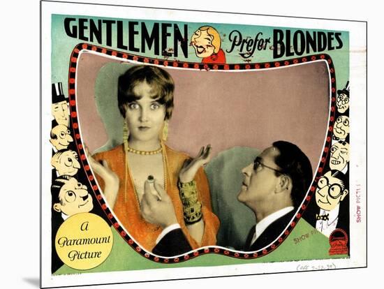 Gentlemen Prefer Blondes, Ruth Taylor, Holmes Herbert, 1928-null-Mounted Art Print