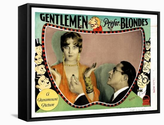 Gentlemen Prefer Blondes, Ruth Taylor, Holmes Herbert, 1928-null-Framed Stretched Canvas