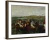 Gentlemen Race, Before the Start, c.1862-Edgar Degas-Framed Giclee Print