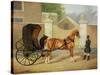 Gentlemen's Carriages: a Cabriolet, c.1820-30-Charles Hancock-Stretched Canvas