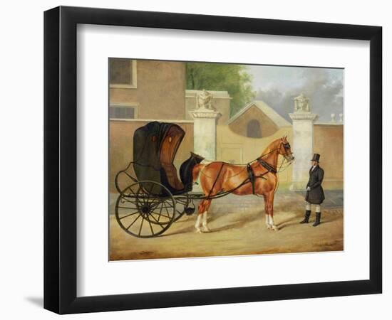 Gentlemen's Carriages: a Cabriolet, c.1820-30-Charles Hancock-Framed Premium Giclee Print