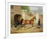 Gentlemen's Carriages: a Cabriolet, c.1820-30-Charles Hancock-Framed Giclee Print