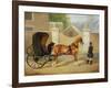 Gentlemen's Carriages: a Cabriolet, c.1820-30-Charles Hancock-Framed Giclee Print