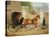 Gentlemen's Carriages: a Cabriolet, c.1820-30-Charles Hancock-Stretched Canvas