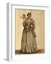 Gentlewoman in Evening Dress-Jan van Grevenbroeck-Framed Giclee Print