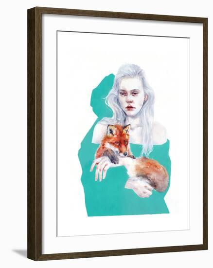 Gently Together-Agnes Cecile-Framed Art Print