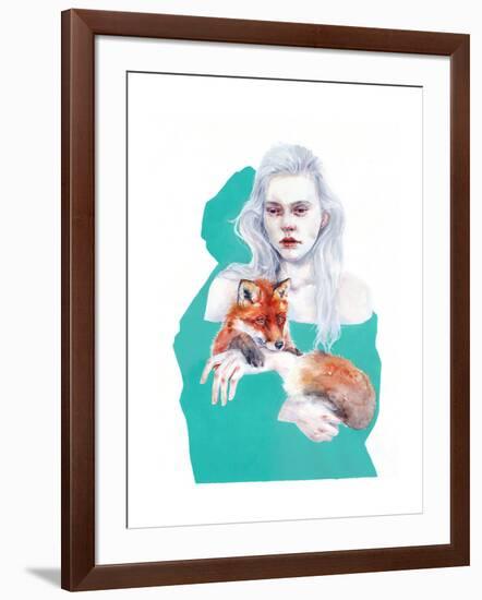 Gently Together-Agnes Cecile-Framed Art Print